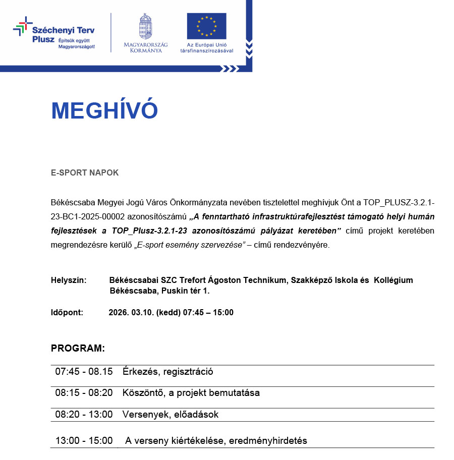 e sport meghv 20260310